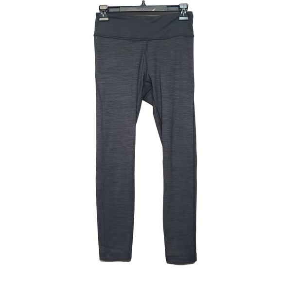 Outdoor Voices Black Gray Space Dye Print Cropped Leggings Size Small - Picture 2 of 5